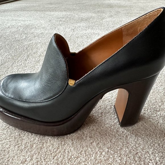 Chole black platform loafers - Picture 3 of 7